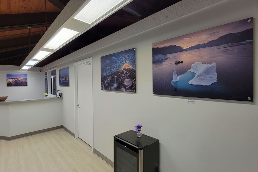 Radiance Diagnostics Reception  Signage/Posters Design 2